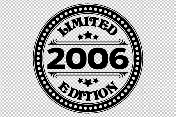 Download Limited Edition 2006 SVG EPS PNG - 2006 Collection
