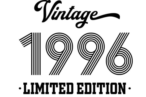 Download Vintage Since 1996 Svg, Birthday Svg, 26 - Since Collection