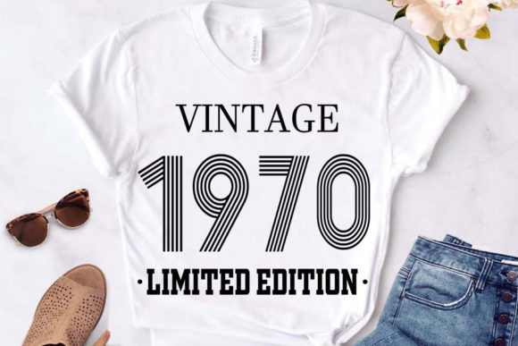 Download Vintage Since 1970 Svg, Birthday Svg, 52 - Since Collection